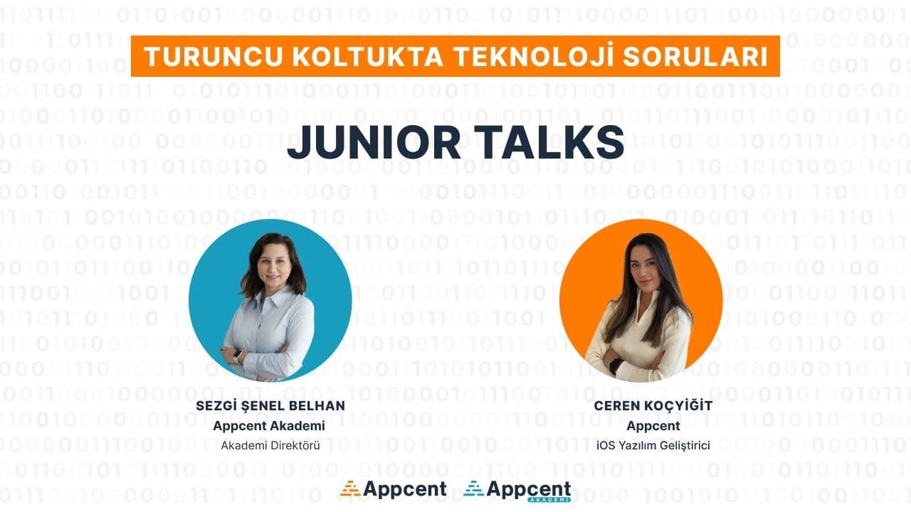 Turuncu Koltukta Teknoloji Soruları: "Junior Talks"